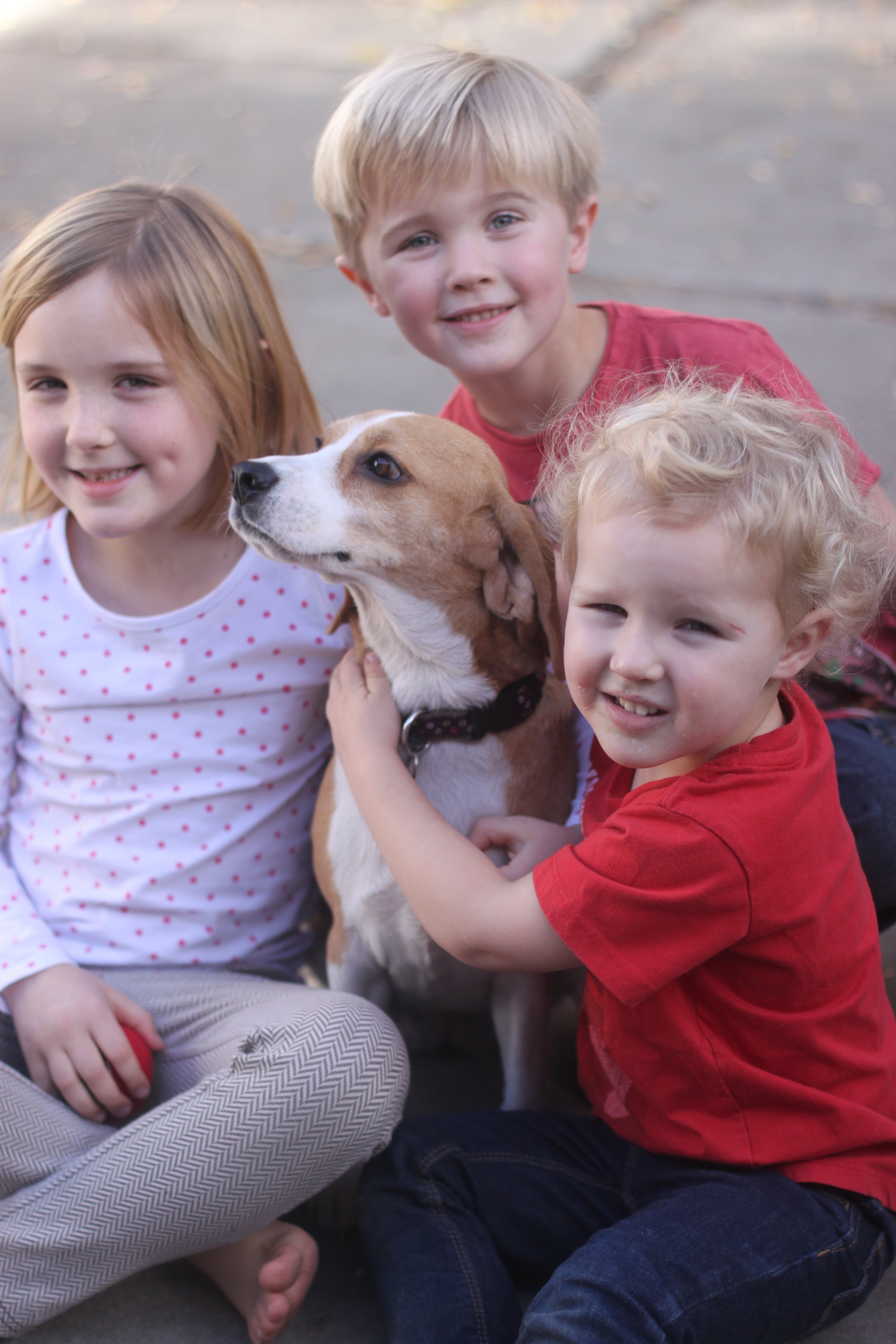 Fern with kids
