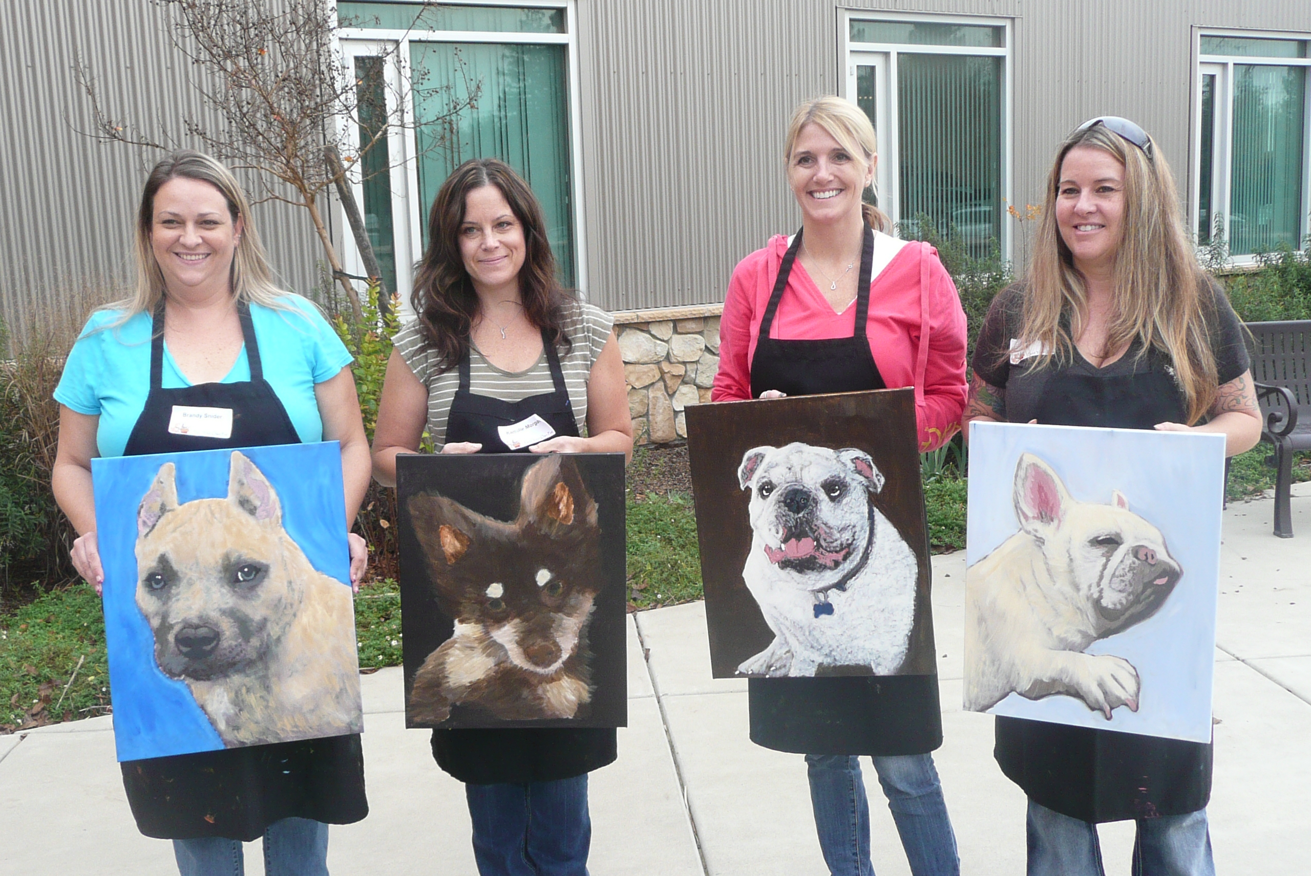 Brandy, Kamille, Trisha and Teri